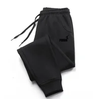 2025 Pantalons pour hommes pour l'automne et l'hiver, pantalons décontractés pour hommes, pantalons de sport doux à la mode, logo de sport de jogging imprimé 6
