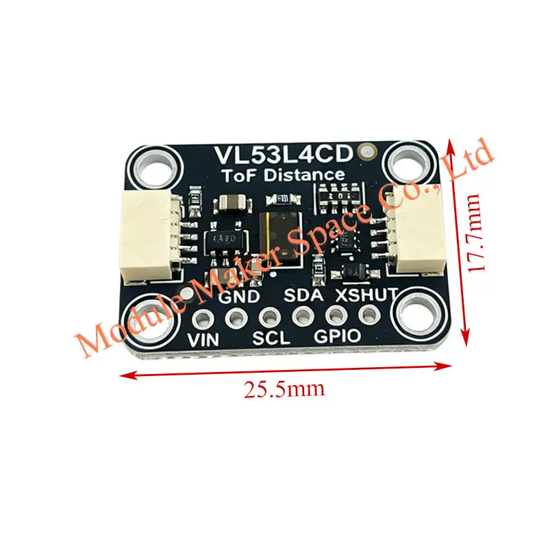 VL53L4CD Time-of-Flight (ToF) Distance Sensor 1 to 1300mm Range | Compatible with STEMMA QT & Qwiic Laser-ranging Sensor Module image 3