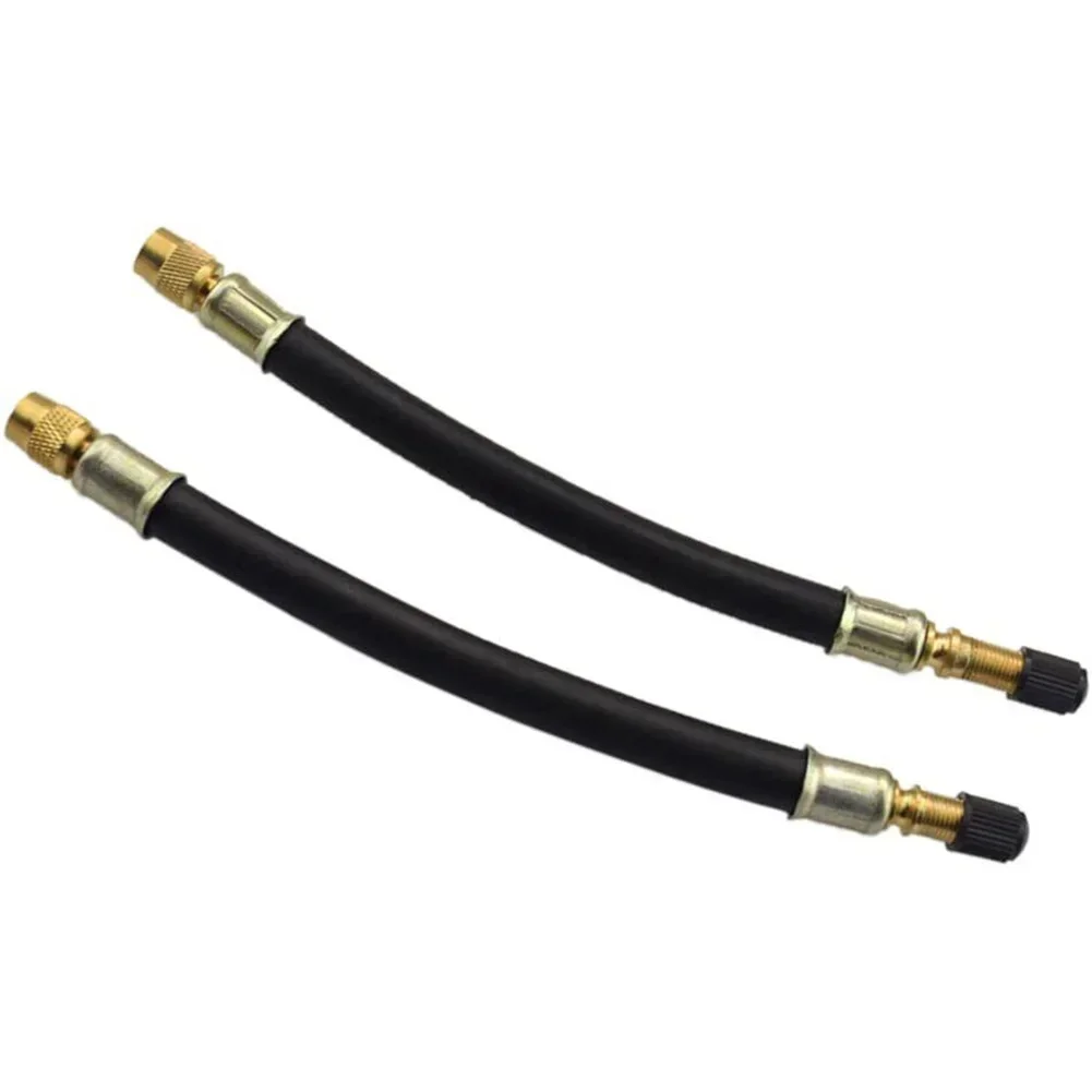 Van Lorry Twin Wheel Truck Valve Extensions Tube Extension Wear-resistant Plug & Play Ati-drop BLACK Practical