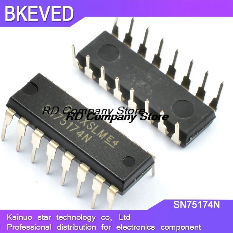 

10pcs SN75174N DIP-16 SN75174 DIP16 Free Shipping