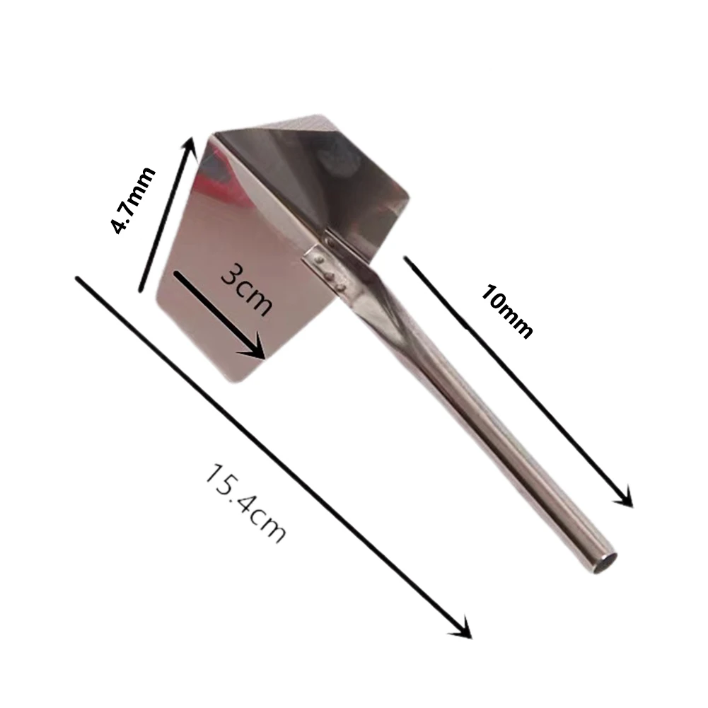 Stainless Steel Outdoor Corner Trowel Metal Handle 90 Degree Corner Trowel House Repair Decoration Plastering Hand Tools bricklaying trowel