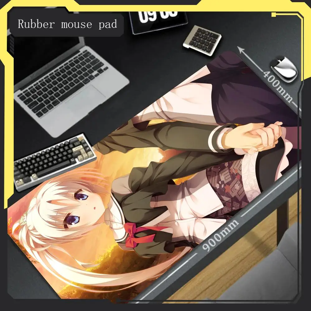 MousePad Senren-Banka Mouse Pad Comic and electronic game mouse pad is convenient to use with non slip and wear-resistant size