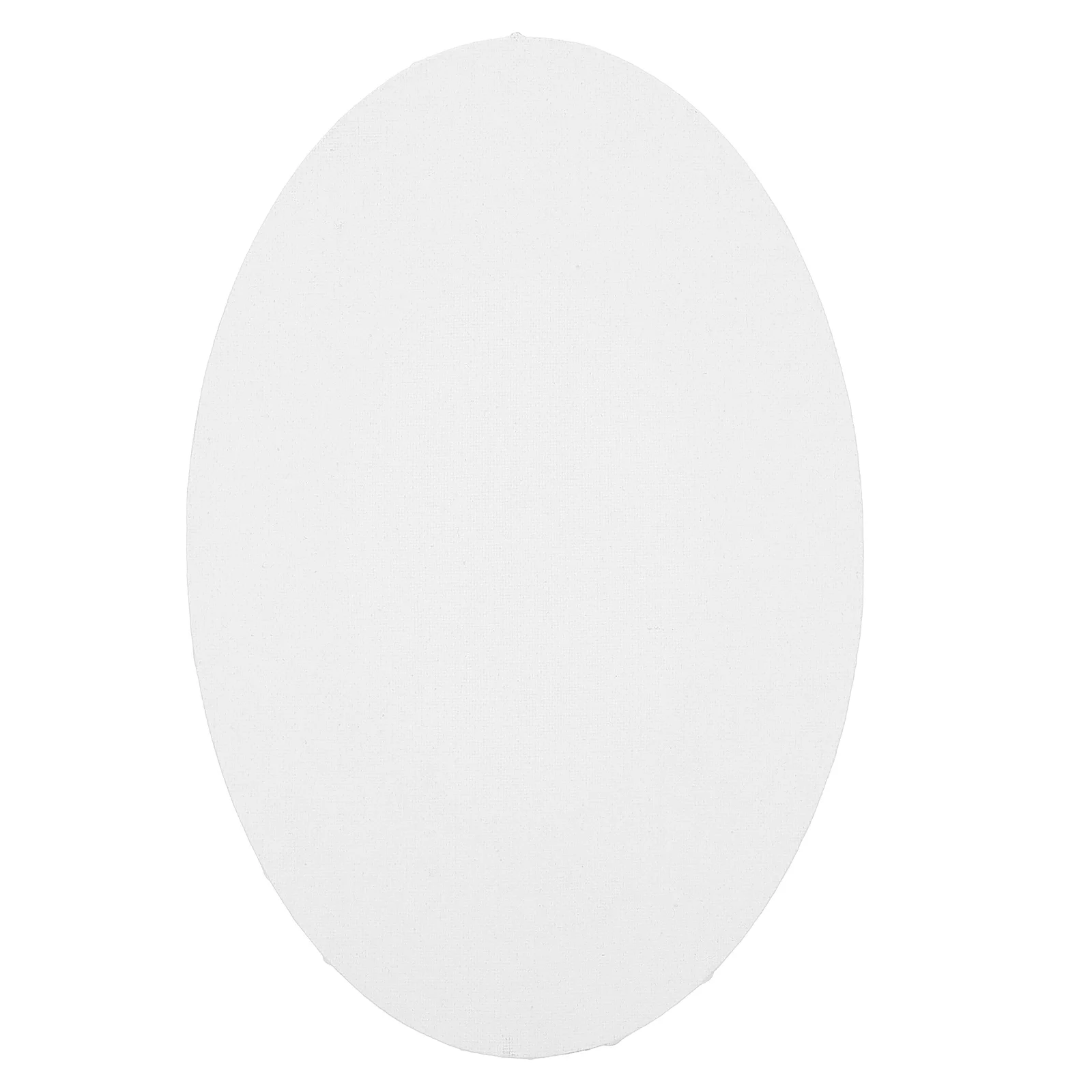 

Oil Painting Frame Mini Canvas Art Student Blank Water Color Board Beginner Oval for Cloth Painter Supply Child