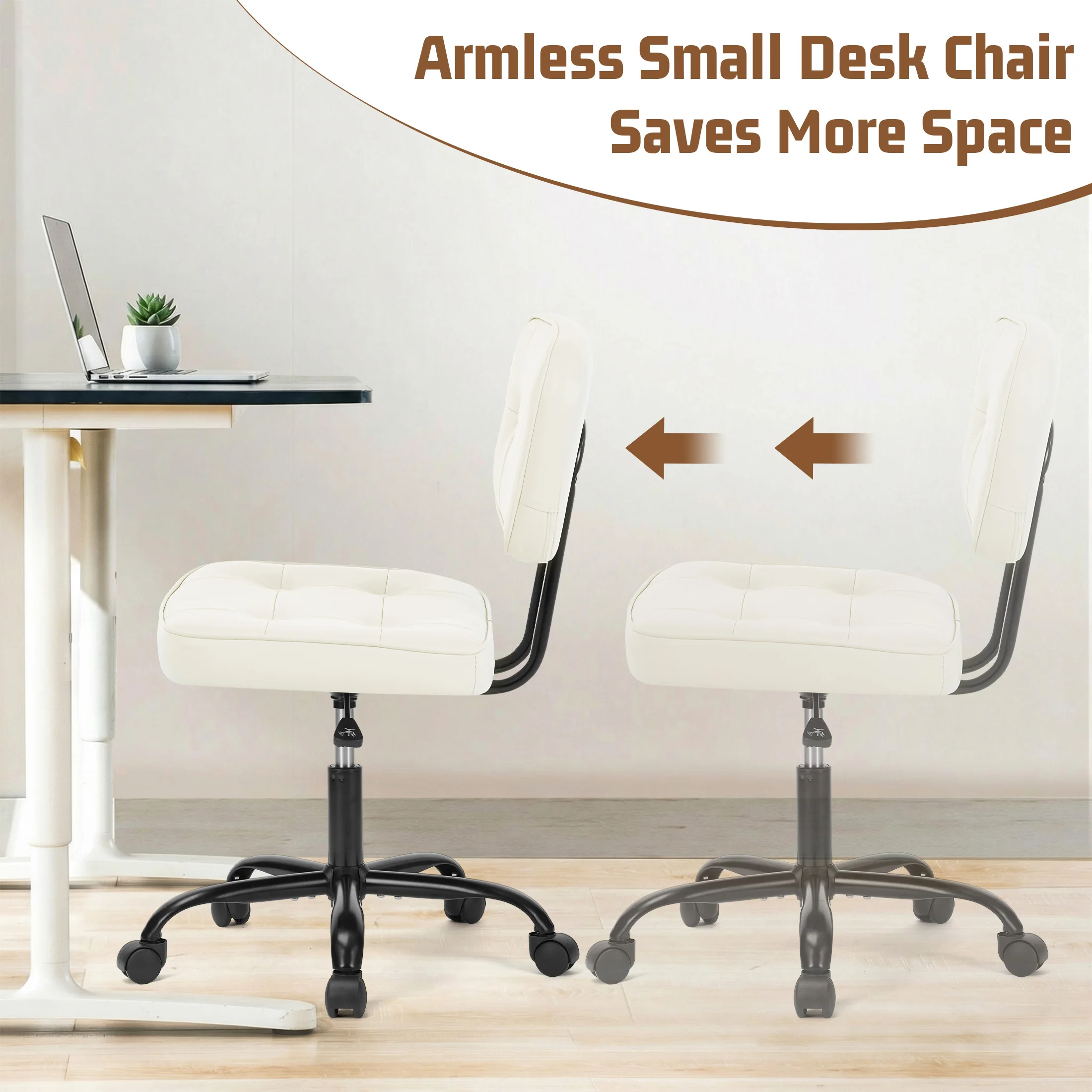 PU leather cushioned seat
