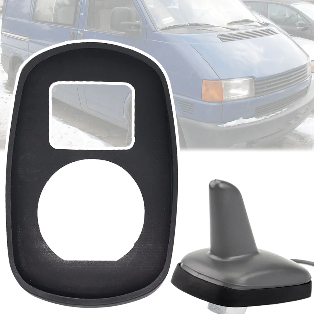 Car Am/Fm Shark Roof Antenna Antenna Base In Gomma Guarnizione Pad Accessori Parte Per Vw Transporter T4 1995 - 2003 Caravelle Vanagon