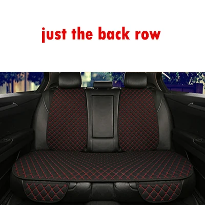 back row black red