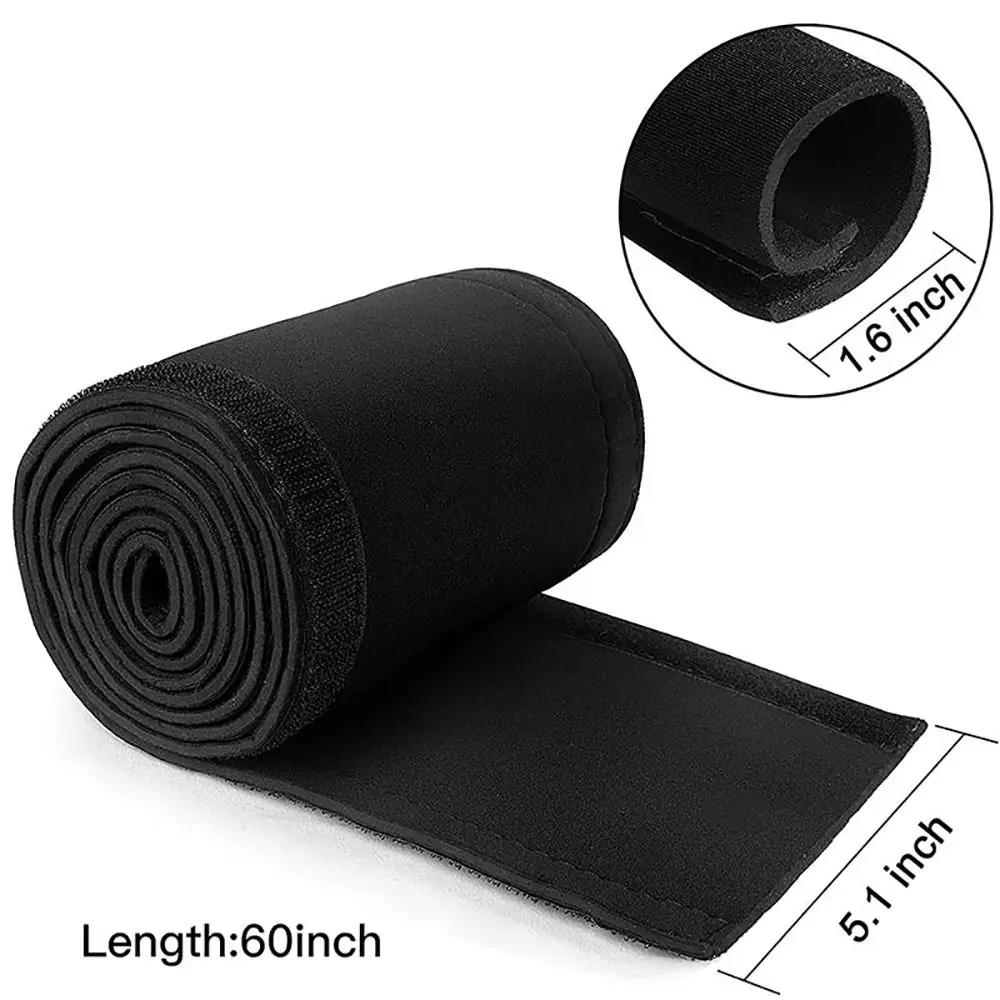 Trolling Motor Cable Organizer Sleeve 60" L Black Neoprene Troll Sleeve Trolling Motor Wire Cover
