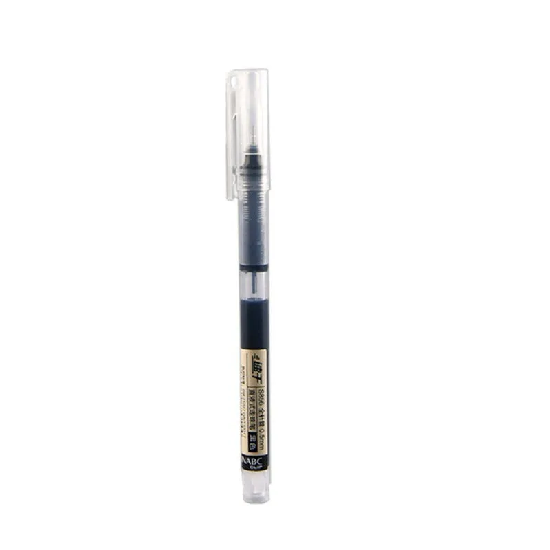 BAYTORY 8 Penne Gel Rotanti Nere, Punta Fine 0.5mm, Design Floreale, Asciugatura Rapida, Per Scrivere E Disegnare