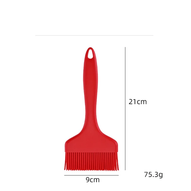 1Pc Extra Nagy, 9 Cm -Es Kibővített Grillezett Kefe Szilikon Bbq Tojás Sütemény Kefék Sütés Grillezés Tészta Szerszámok - Image 5