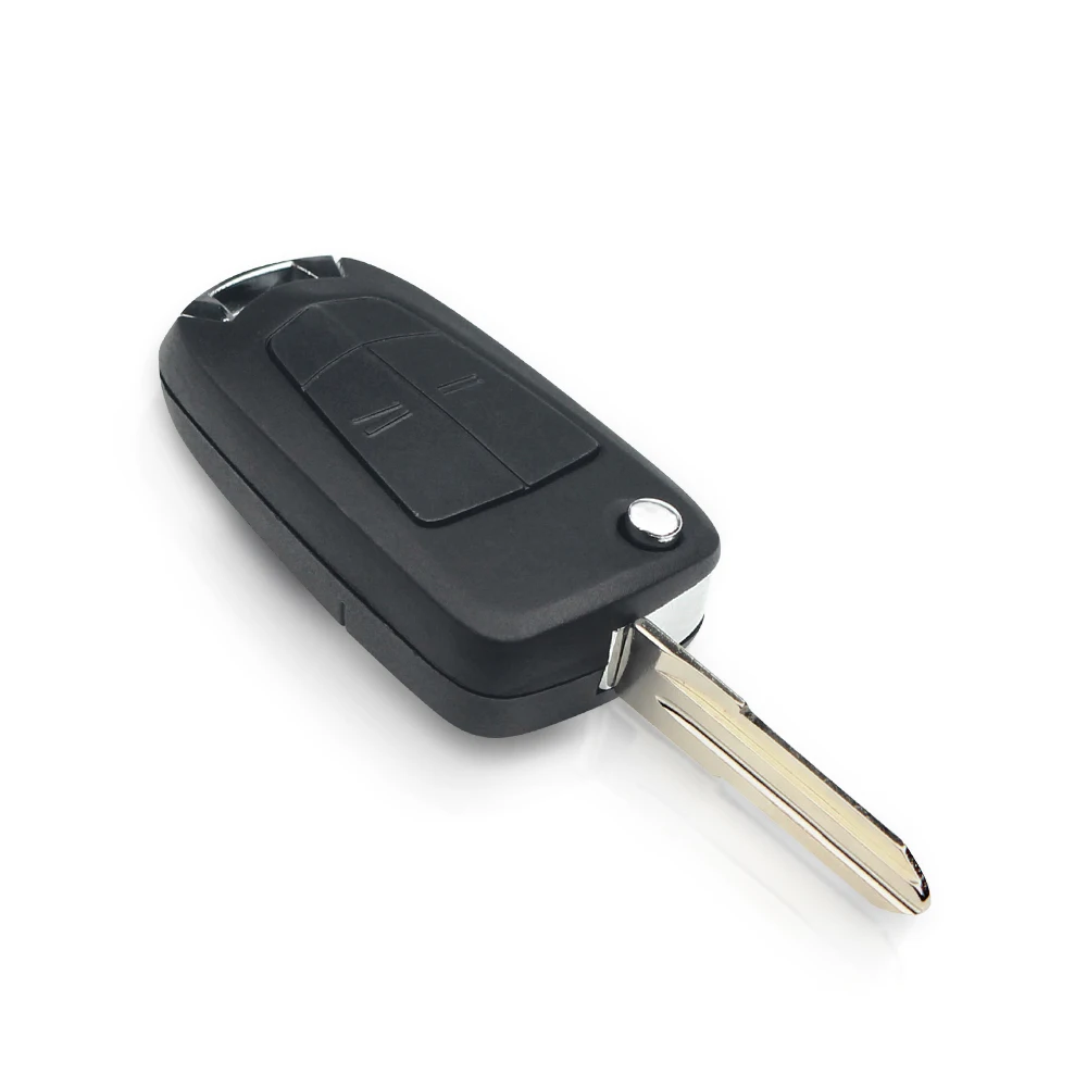 KEYYOU Modified Car Key Case for Vauxhall Opel Astra Zafira Vectra H J g Omega HU46 Buttons FOB 2 Button