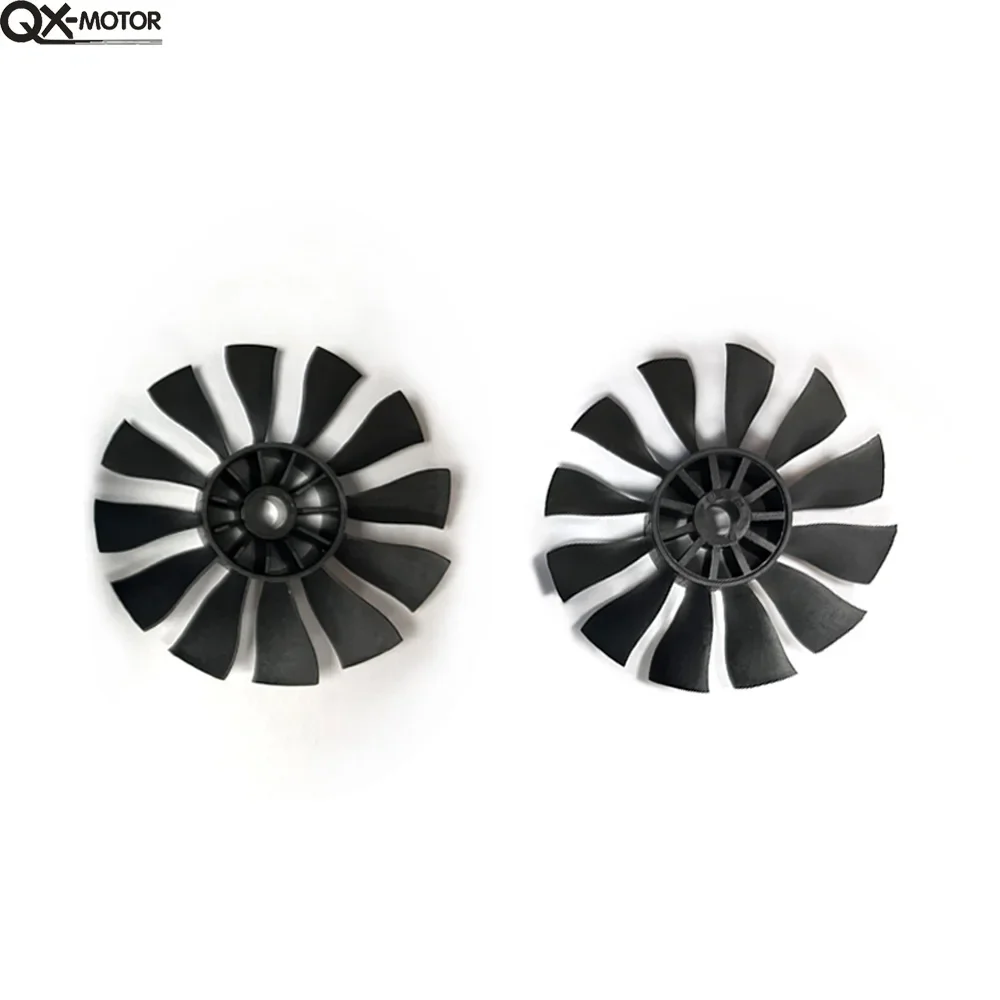 QX-Motor 12 pales ventilateur canalisé 50mm EDF CW/CCW pour avions RC