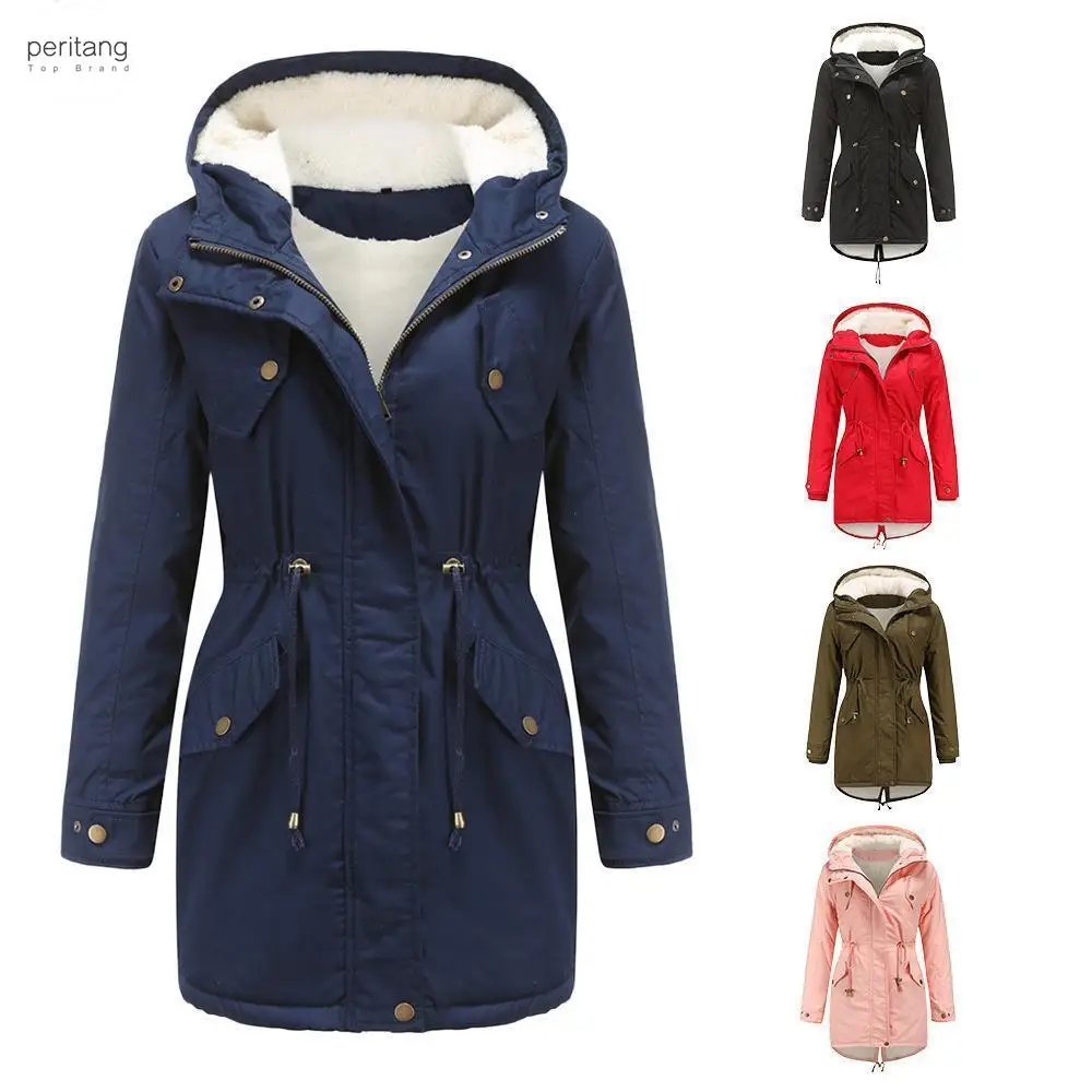 

New Autumn Winter Women Cotton Jacket Padded Casual Slim Coat Emboridery Hooded Parkas Size 5XL Wadded Overcoat