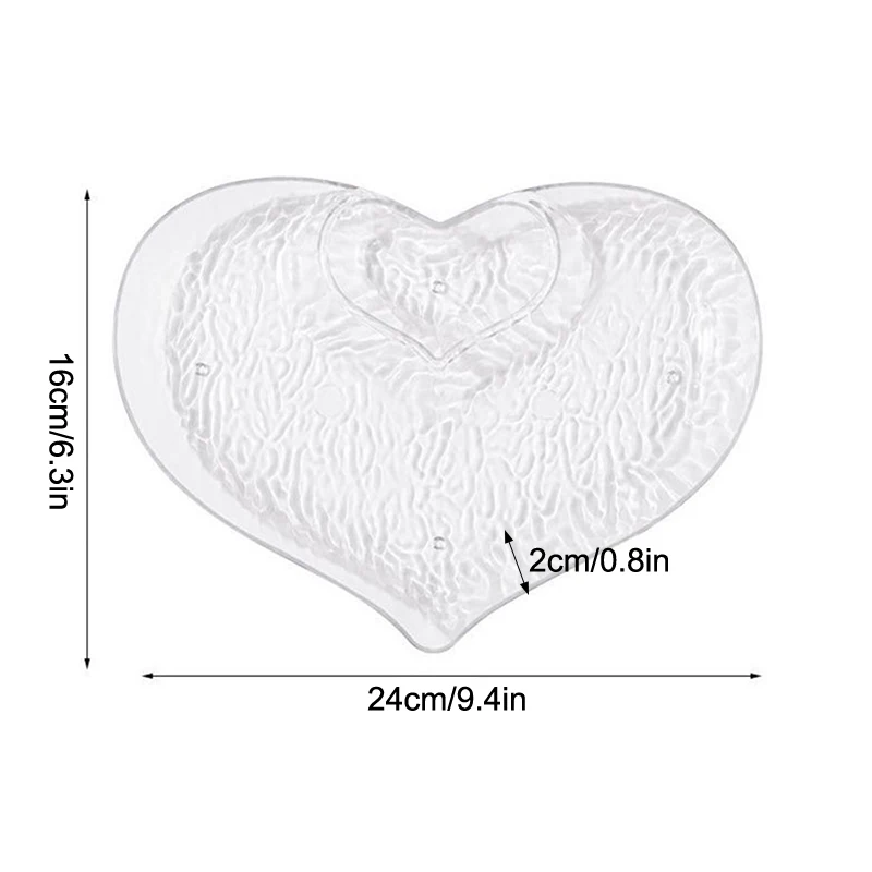Love Shape Plastic Dumpling Plate With Vinegar Discs Vinegar Dishes Sushi Breakfast Dried Fruit Snack Shell Bone Spitting Dish