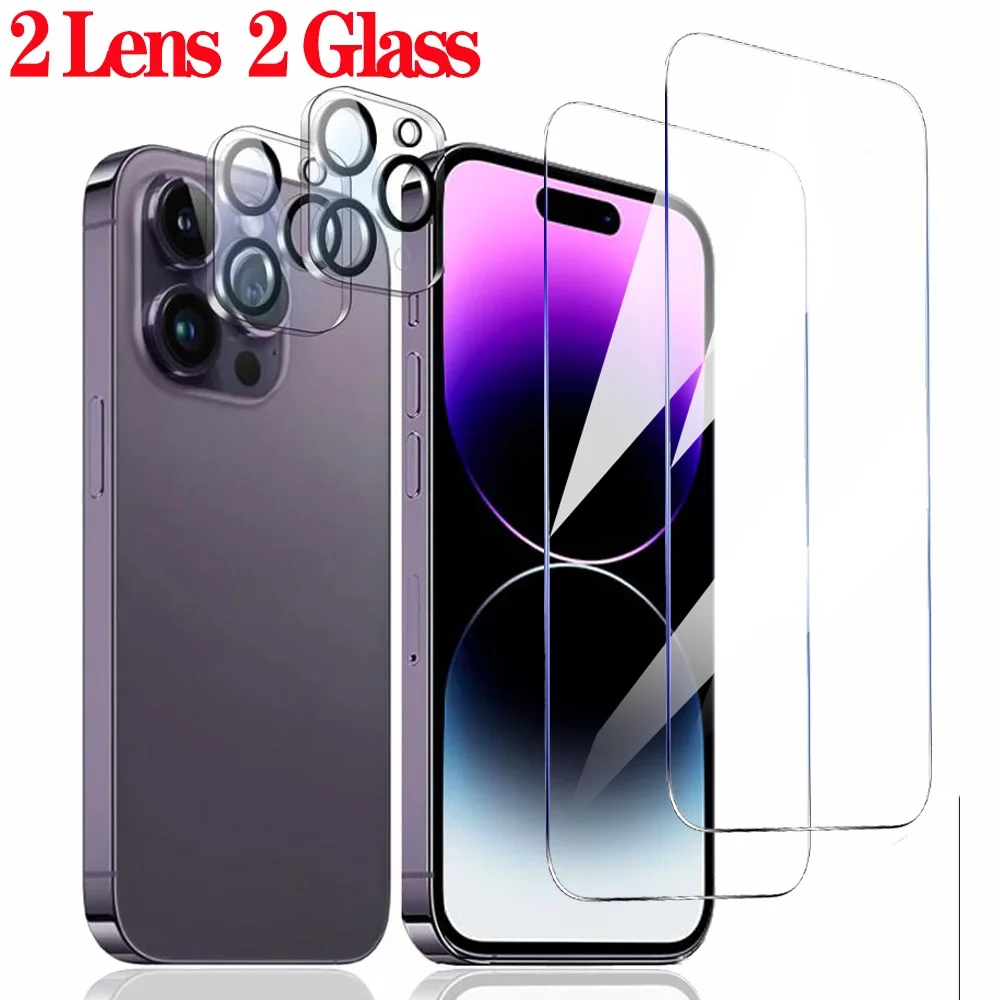 Premium Tempered Glass Screen & Lens Protector Film