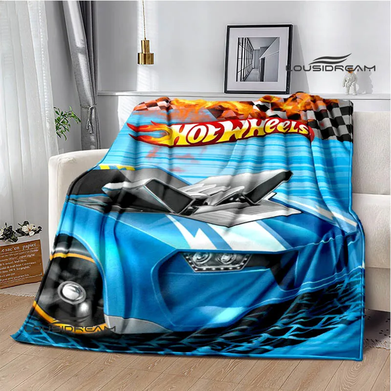 Hot Wheels Fashion Printed blanket Flannel Warm blankets Soft and comfortable blanket bed linings cubre cama Birthday Gift 5
