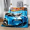 Hot Wheels Fashion Printed blanket Flannel Warm blankets Soft and comfortable blanket bed linings cubre cama Birthday Gift 5