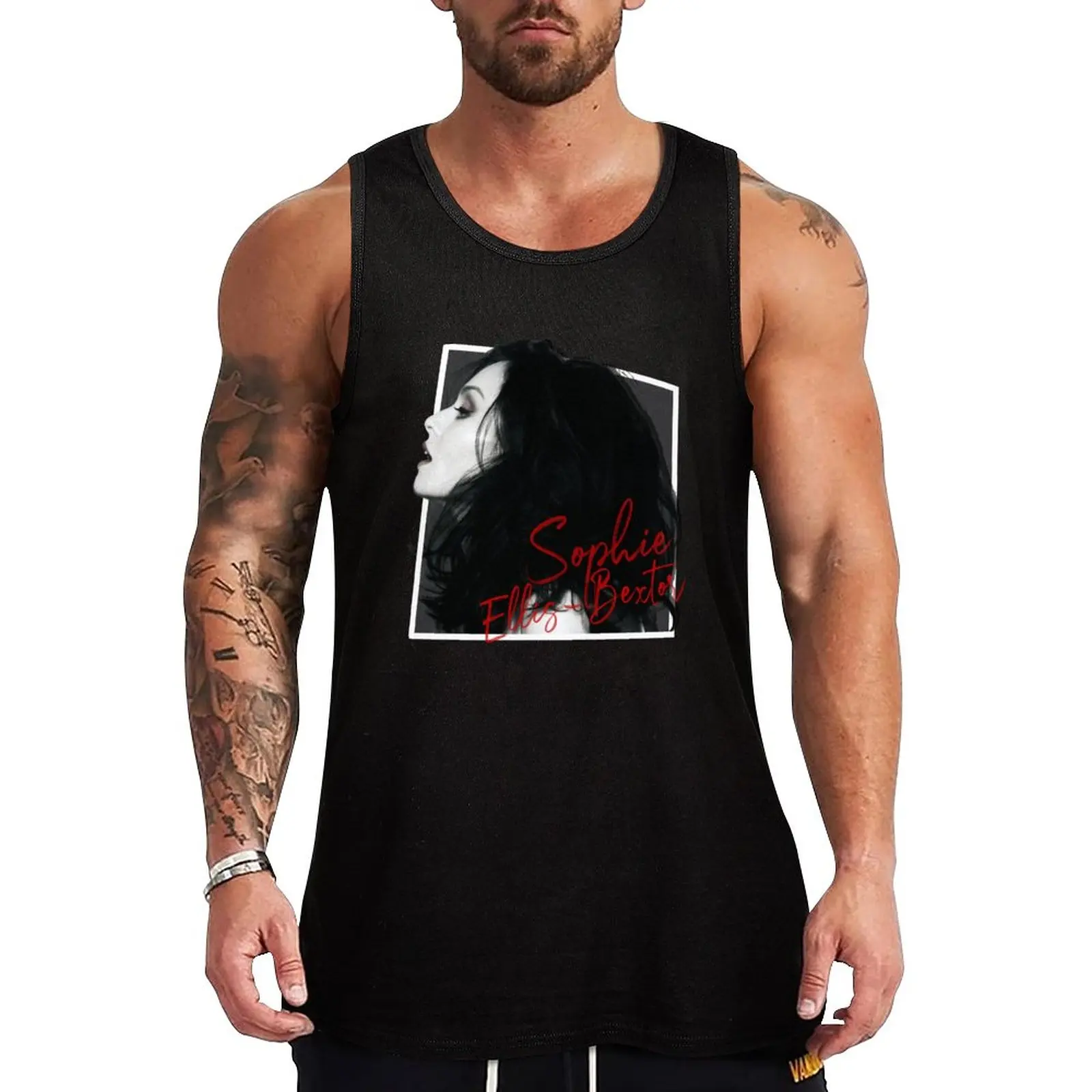 

New Disco queen Tank Top gym clothing men sleeveless shirt man Short sleeve Male clothes