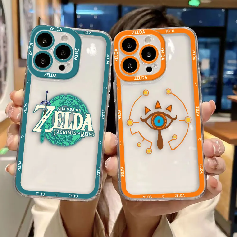 Clear Cartoon Legend Phone Case