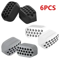 6 Pcs Jaw Exerciser for Men & Women Silicone Tablets Jaw Exerciser Gum BPA Free Jawline Trainer & Jawline Shaper 1