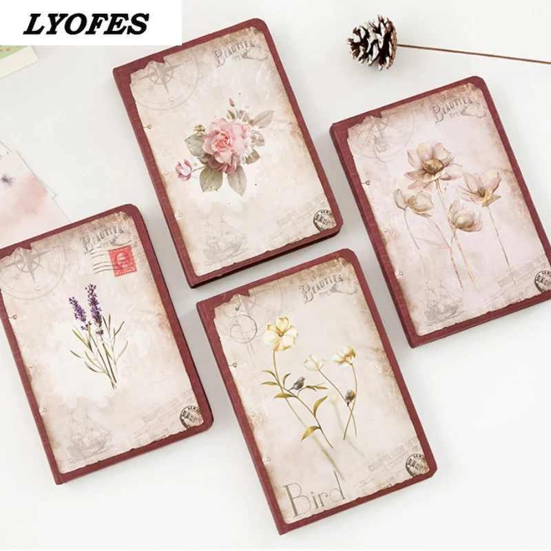 

Vintage Fashion Journal Notebook Korean Stationery Notepad Diary School Supplies Notebook Office Planner Accessories Aganda