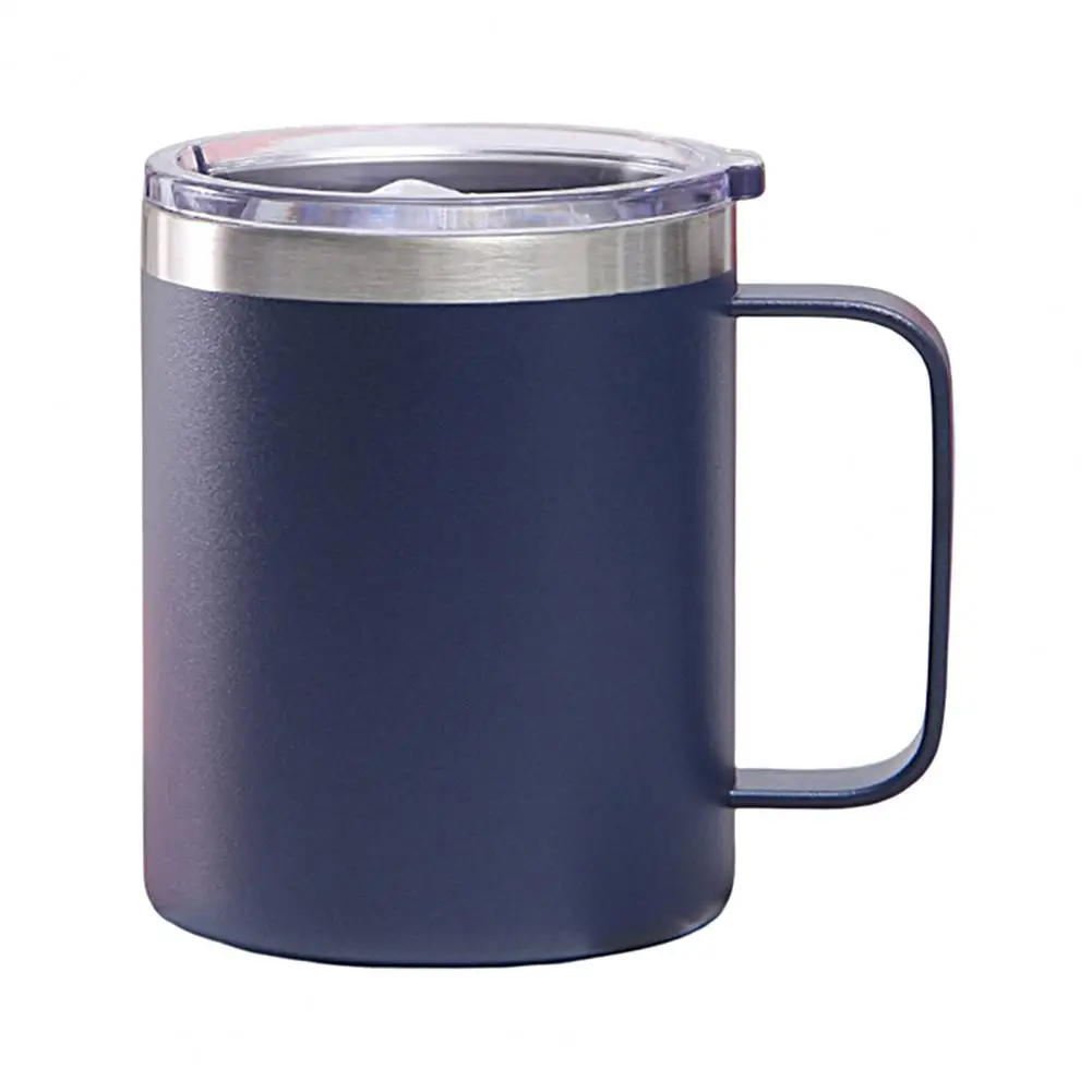 Coffee Mug, Stainless Steel Vacuum-Insulated Travel Mug, Double Wall  Leak-Proof Thermos Vacuum Tumbler - 12oz 370ml Coffee Cup (Blue)