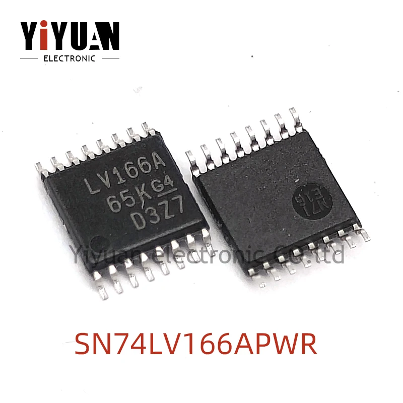 

10PCS NEW SN74LV166APWR LV166A TSSOP-16 Push-pull output 8-bit parallel or serial to serial shift register