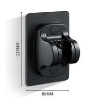 ที่ยึดฝักบัวอเนกประสงค์ 1 ชิ้น กาวเหนียวแน่น กันน้ำ ปรับระดับได้ ฐานรองรับฝักบัวห้องน้ำ 2