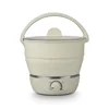 Foldable electric Hot pot portable multifunctional electric stew pot dual voltage travel pot electric kettle 6