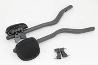 Nouveau Pince de forme spéciale route engrenage fixe vélo Triathlon temps d'essai 3K plein carbone vélo étendu TT repos guidon barre en carbone 4