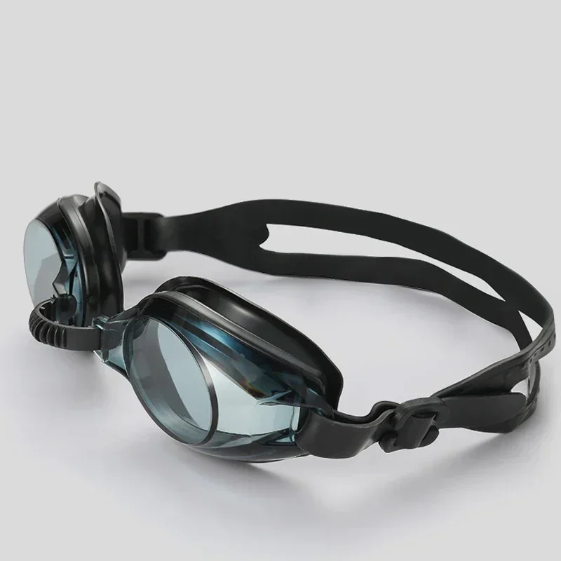Swimming goggles anti-fog anti-ultraviolet high-definition flat mirror adult boys girls silicone Adjustable without restraint swimming goggles