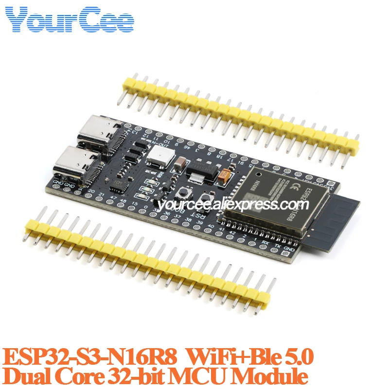 รูปสินค้า บอร์ดพัฒนา ESP32-S3 Wi-Fi Bluetooth 5.0 32-bit