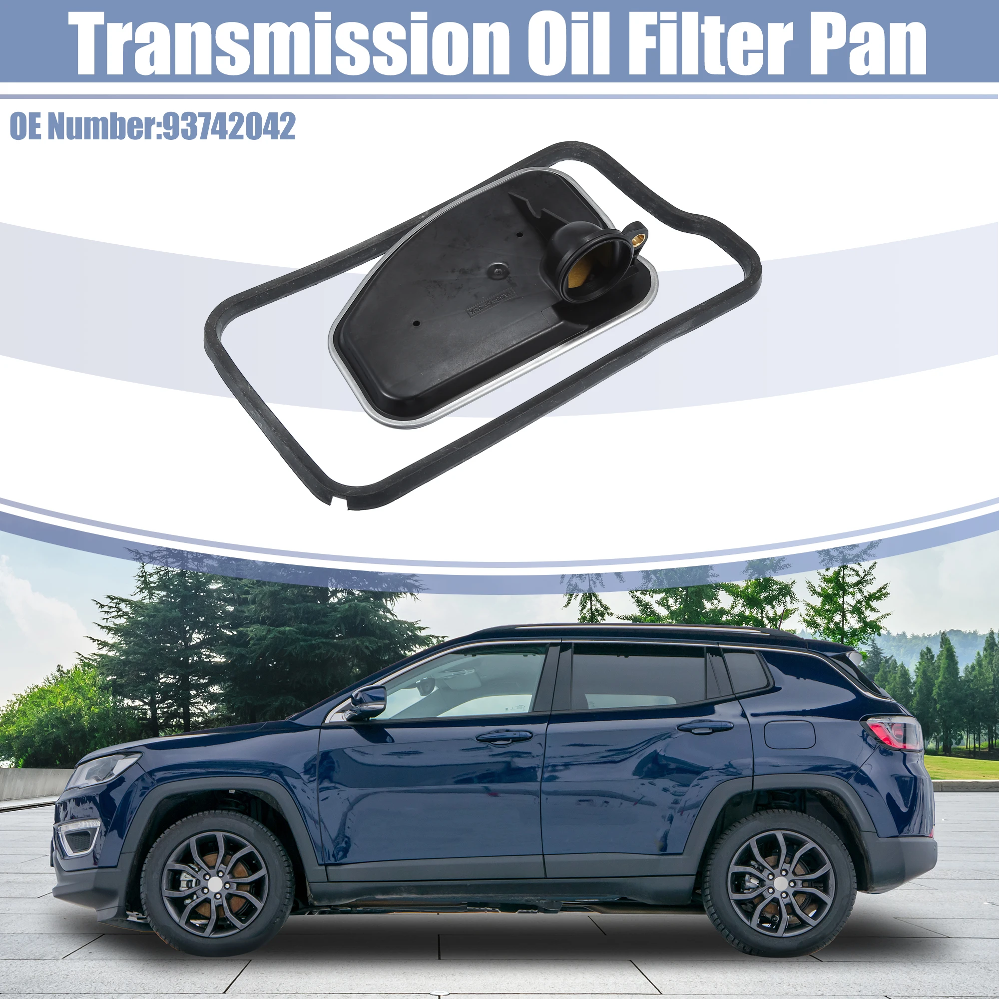 X Autohaux 1 Set No.93742042 Car Transmission Filter Oil Pan for CHEVROLET for SUZUKI