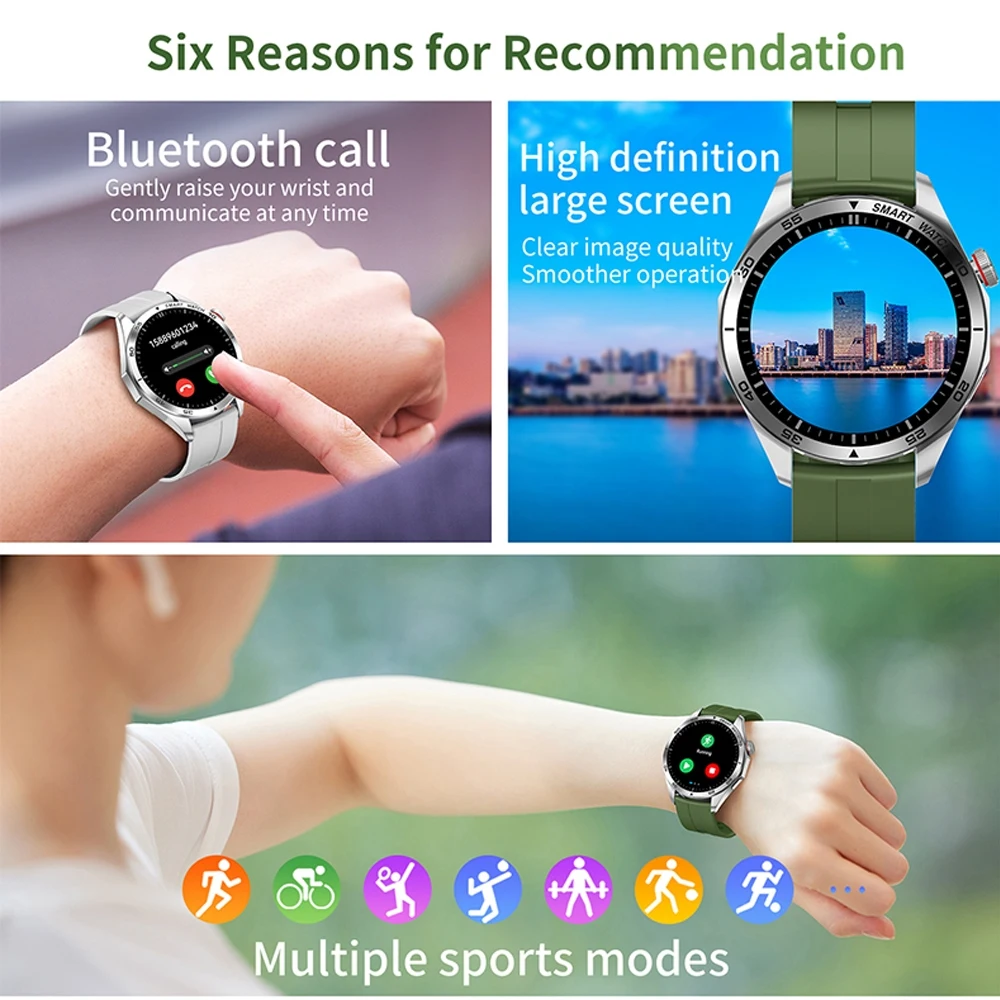 Huawei-reloj inteligente 4 Pro para hombre y mujer, accesorio de pulsera  deportivo con pantalla completamente táctil, Bluetooth, llamadas  independientes, ESIM, nuevo, 2023 - AliExpress