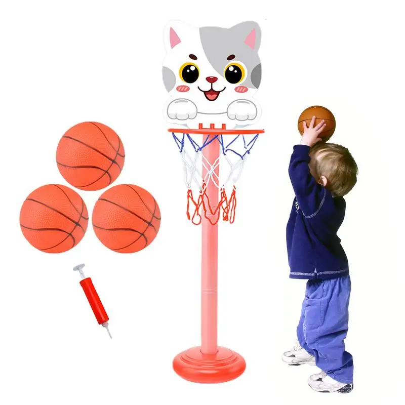 Mini Canestro Da Basket Giocattoli Da Giardino Per Interni Ragazzo Basket Giochi Sportivi All'Aperto Giocattoli Per Bambini Palline Per Bambini Regali