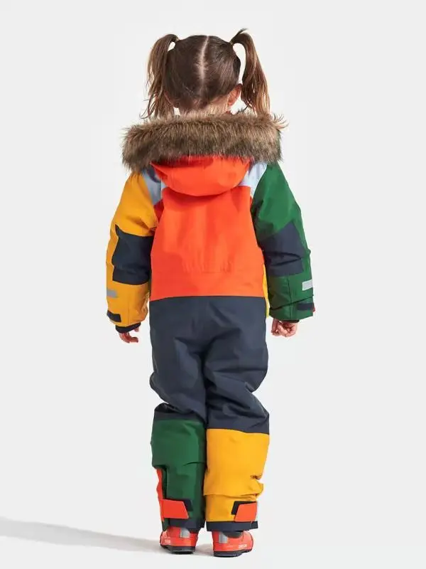 Children's Ski Clothes Outdoor Single and Double Board Luminous Windproof Waterproof Warm Cotton Clothes