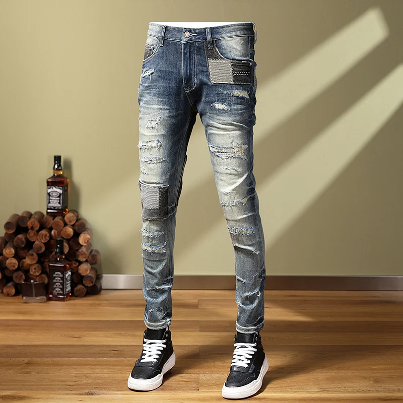 Рисунок 2 - Джинсы-Карандаш мужские стрейчевые