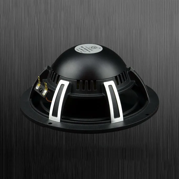 6.5 Inch Car Speaker Mid-Bass woofer Aluminum Ceramic Neodymium Car CD Horn Cast Aluminum Basin Powerful 4OHM 25-50W 48Hz
