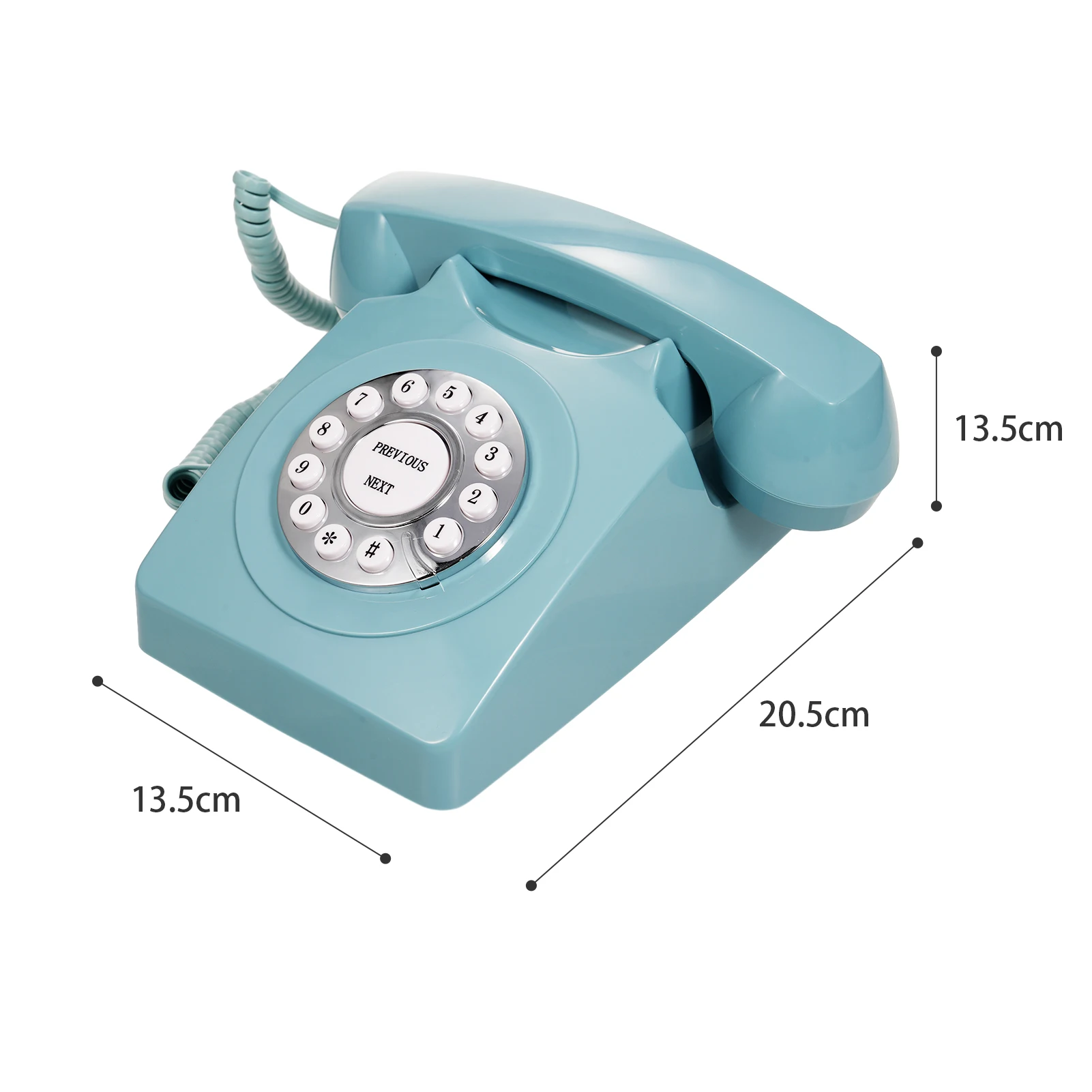 Audio Message Book Retro Audio Message Record Wedding Phone with Voicemail Suitable for Bridal Shower audio message book
