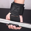 1PC Weight Lifting Hooks Hand-Bar Wrist Straps Gym Fitness Hook Weight Strap Pull-Ups Power Lifting Gloves For Weight Training 3