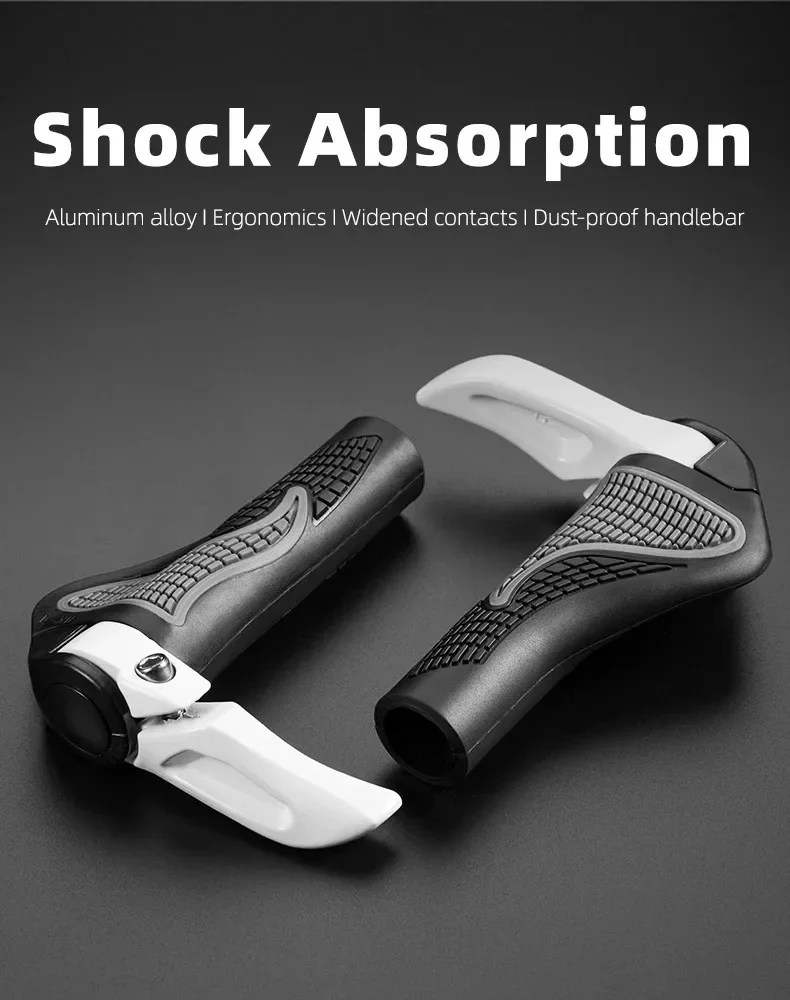 Description Picture 2 of itemShockproof Bike Grips Anti-slip MTB Handlebar Grips Ergonomics Road Bicycle Grips Bike Accessories