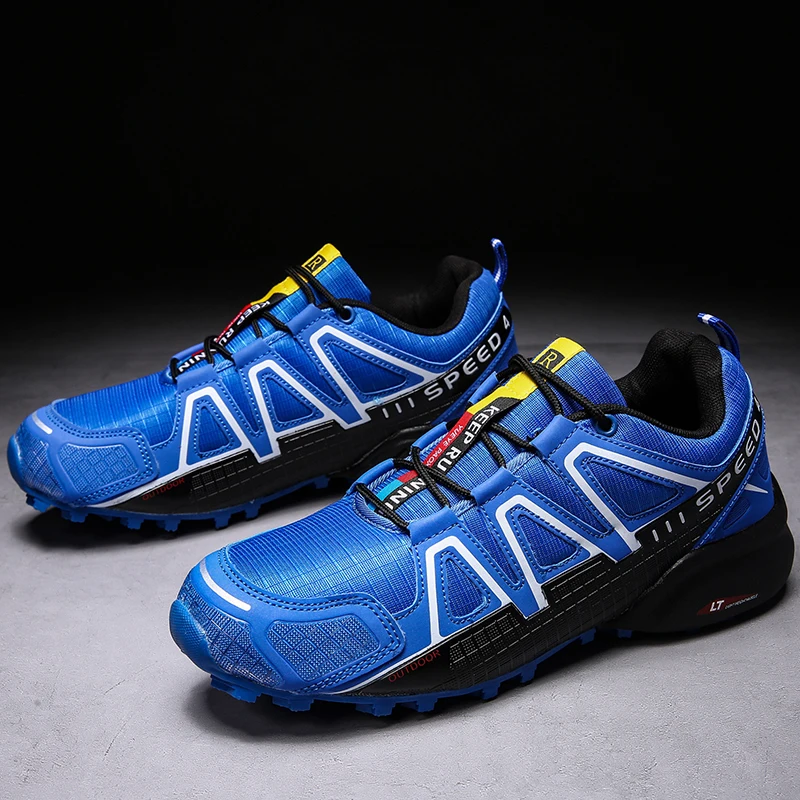 Men's Waterproof Hiking Shoes Outdoor Training Shoes Lace Up Anti Slip Climbing Wear-resistant Hunting Climbing Sneakers hiking shoes