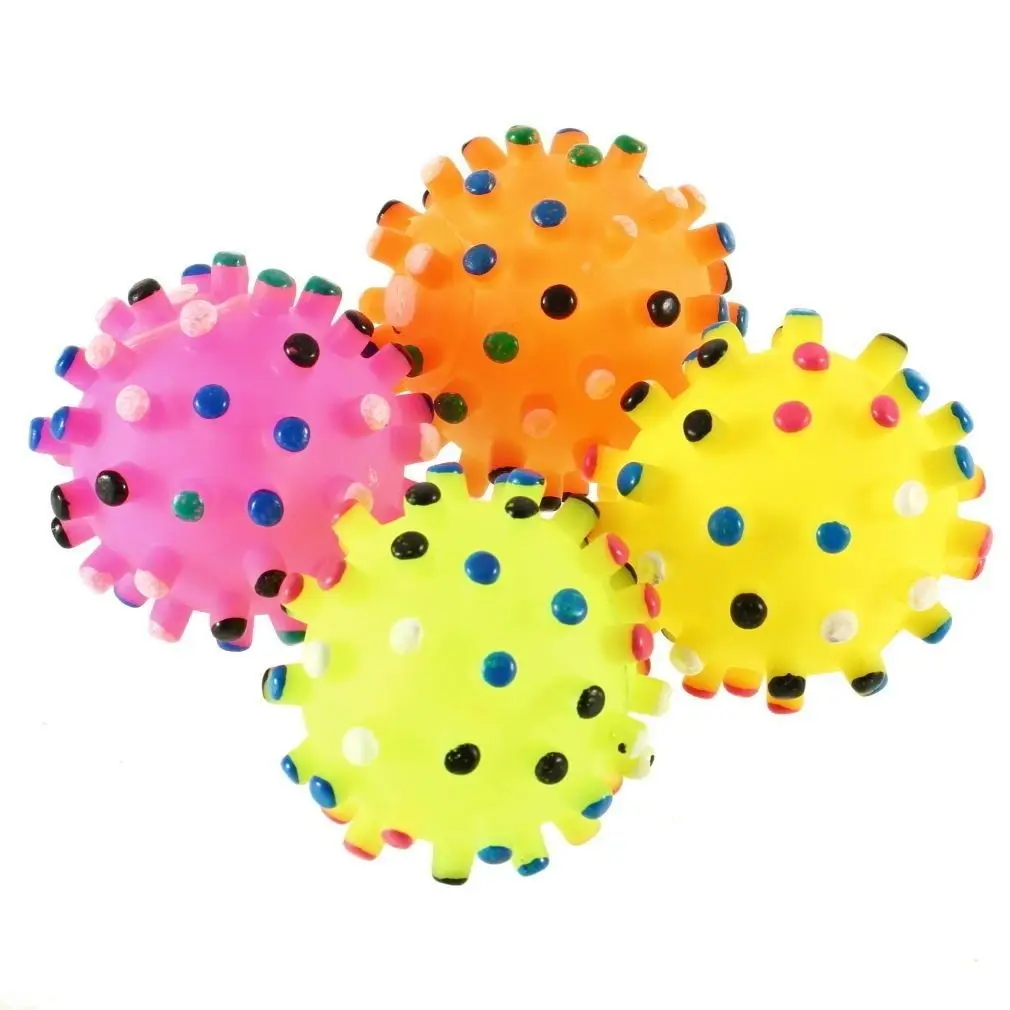 

Резиновая тренировочная жевательная игрушка с колокольчиком для кормления, пикки, игрушки для еды, веселая шуточная игрушка, мяч для собак, домашних животных