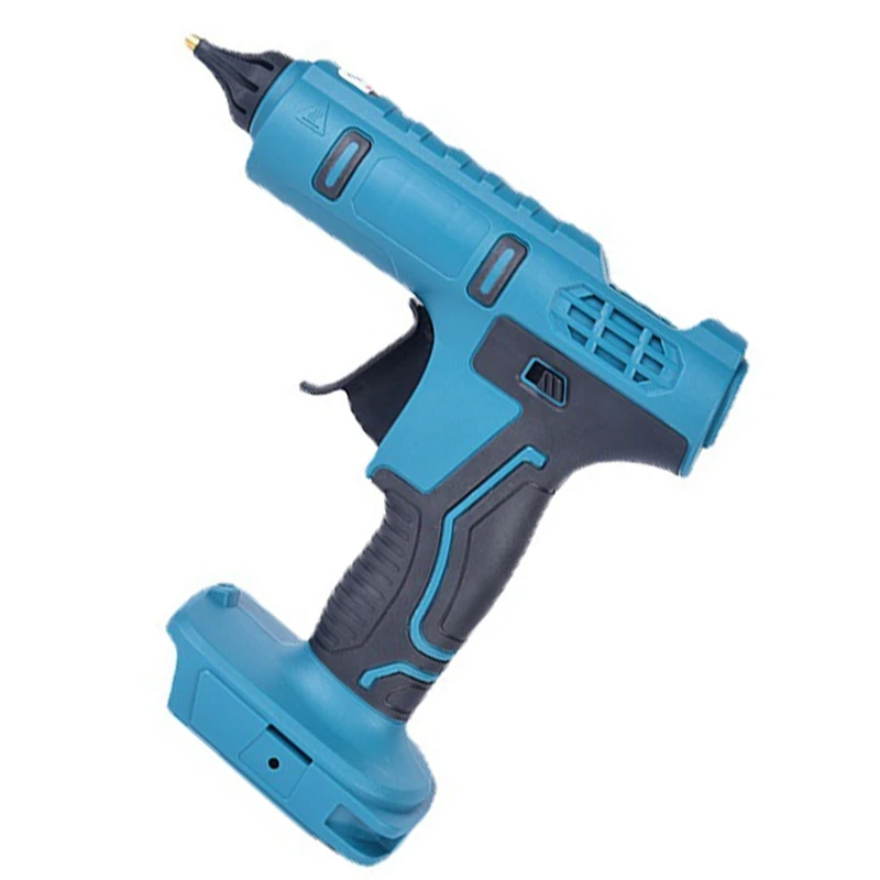 

Беспроводной Клеевой пистолет для клея 11 мм, перезаряжаемый литий-ионный аккумулятор, инструмент для домашнего ремонта «сделай сам» с батареей Makita