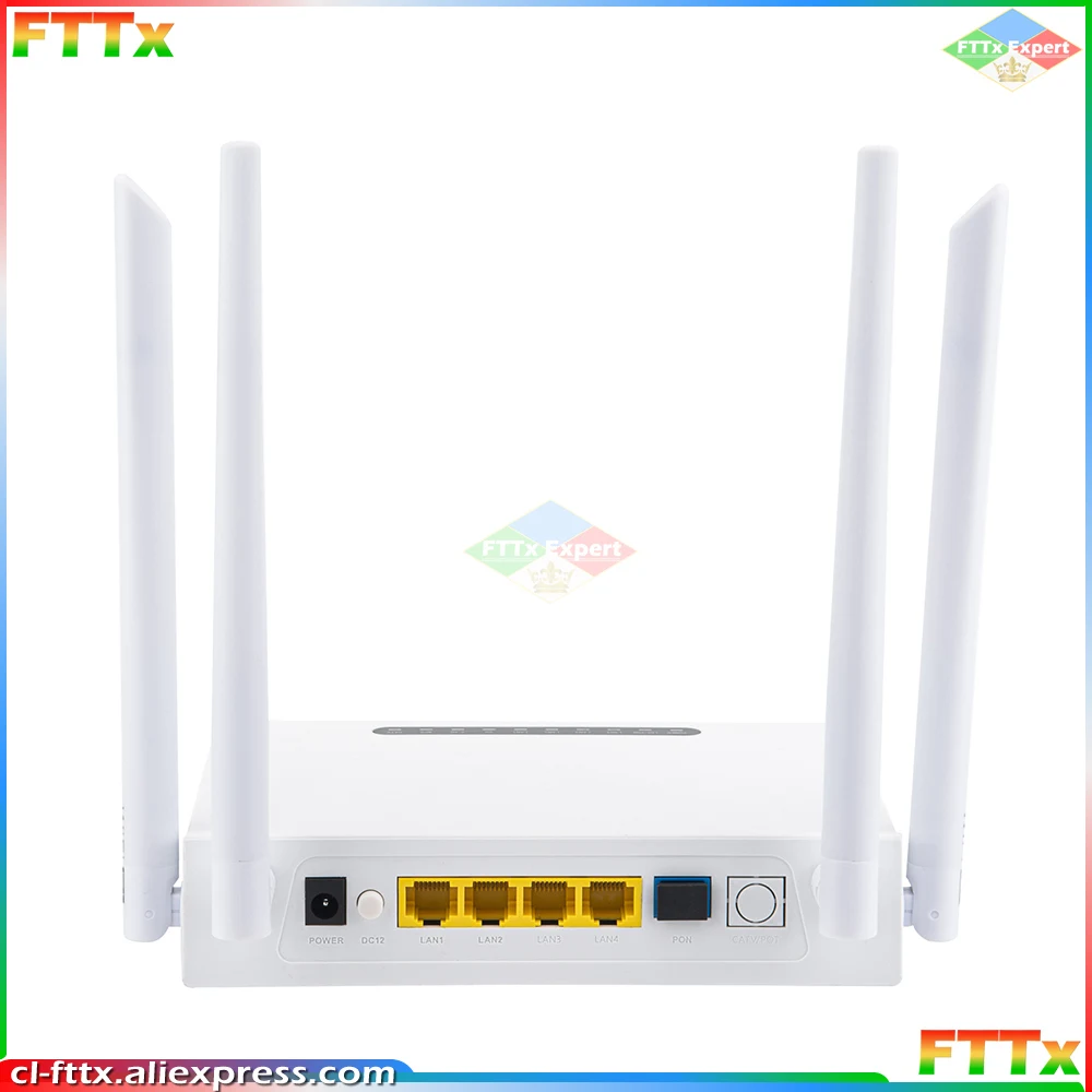 100% New 9607C 5G XPON ONU Dual Band WIFI 2.4G&5G ONT ONU XPON English version xiaomi router 4a gigabit version wireless wifi 2 4ghz 5ghz dual band 1167mbps wifi repeater