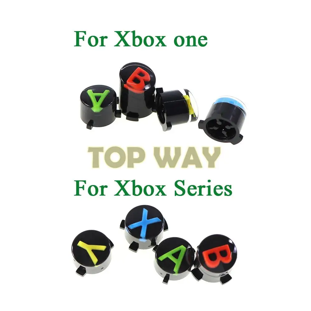 100sets For Microsoft XBOX ONE XBOXONE A B X Y Button Replacement ABXY