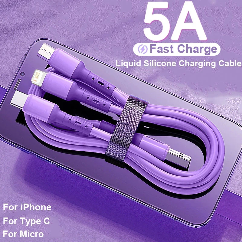 3 In 1 Usb Type C Lightning Cable For Iphone 14 13 12 11 Pro Max Fast 3-in-1-usb-type-c-lightning-cable-for-iphone-14-13-12-11-pro-max-fast