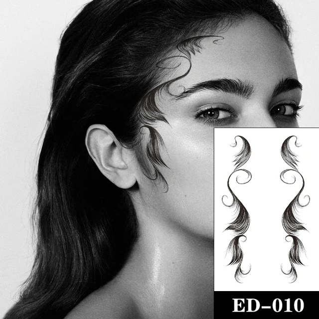 Tattoo Stickers Hairline Edges Baby Hair Waterproof Hair Edge Tattoo Long  Lasting Temporary Baby Hair Tattoo Stickers 5 Style - Temporary Tattoos -  AliExpress