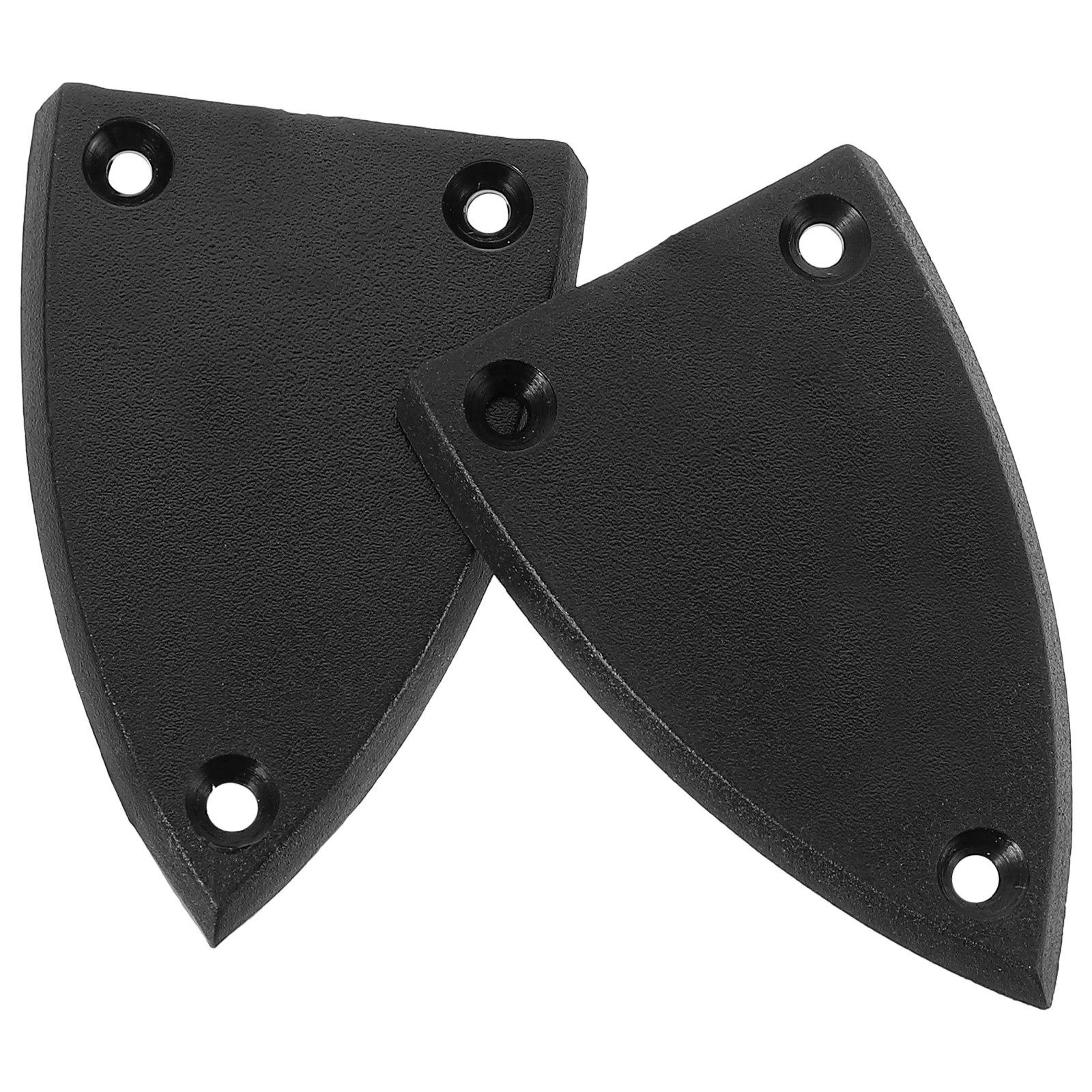 

Guitar Tuning Lever Cover Truss Rod Plate Repair Parts and Accessories for Electric Black 3 Holes