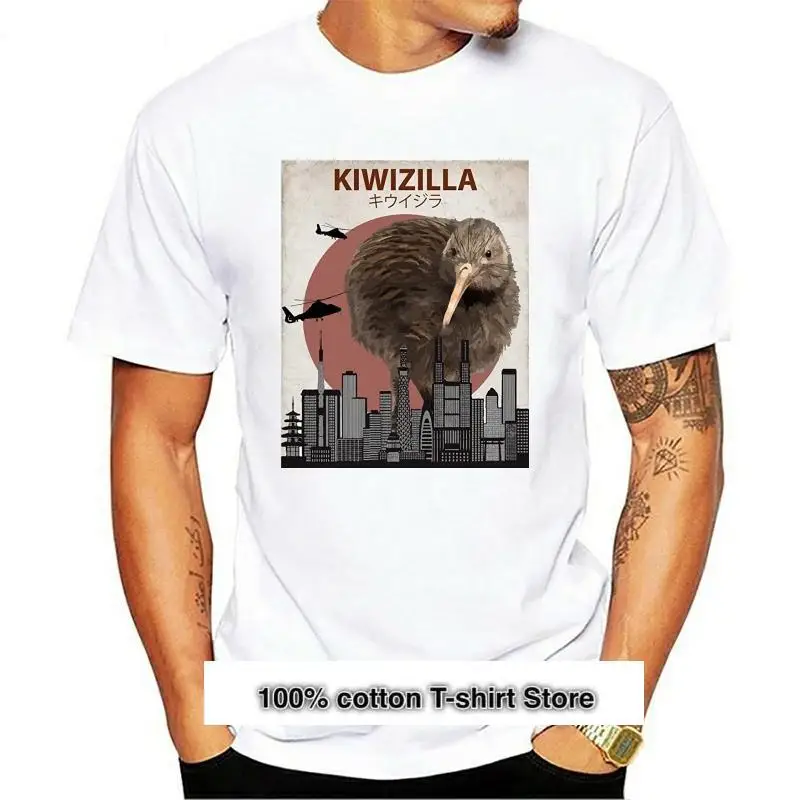 Camiseta divertida de Kiwi 2024 de algodón para amantes de las aves de Nueva Zelanda, gran oferta, 100%