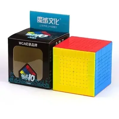 [Picube] MoYu MeiLong 10x10 MFJS 10x10x10 Magic Speed Cube Stickerless Professional Fidget Toys Meilong 10 Cubo Magico Puzzle